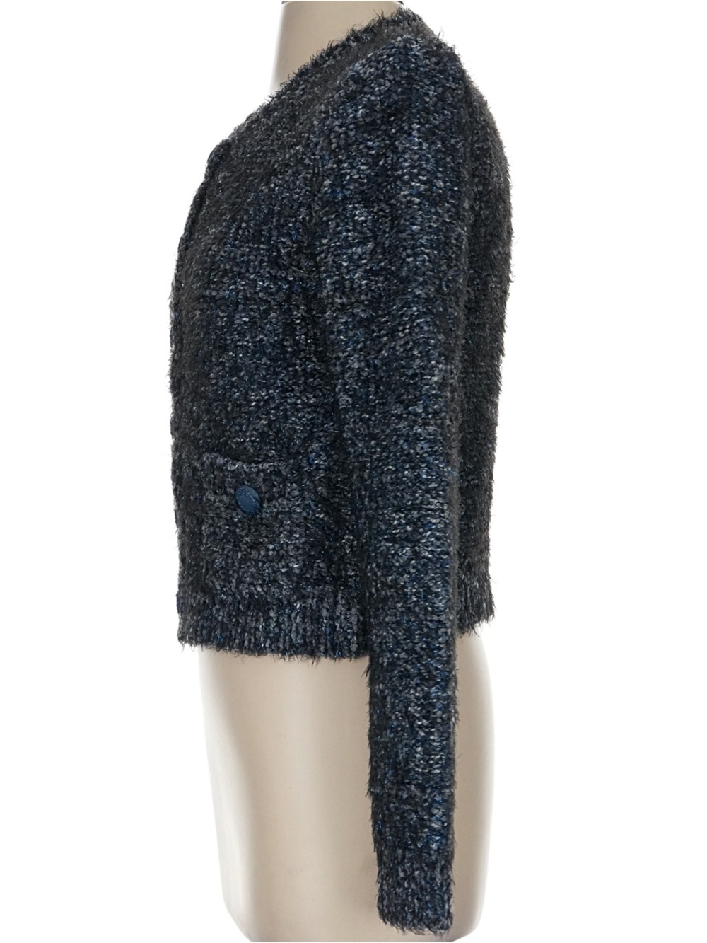 L'Agence Una Navy Multi Cardigan - Picture 9 of 10
